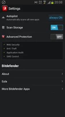 Bitdefender Antivirus Free android App screenshot 0